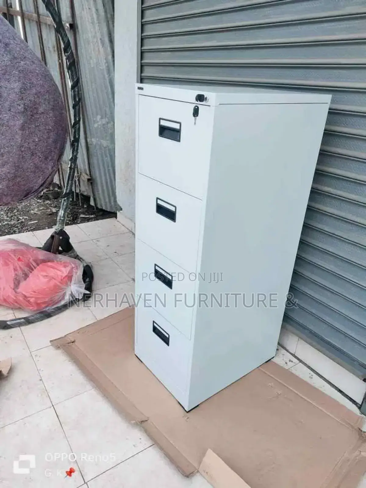 Office Filing Cabinet With 4 Drawers – Space Efficient Design