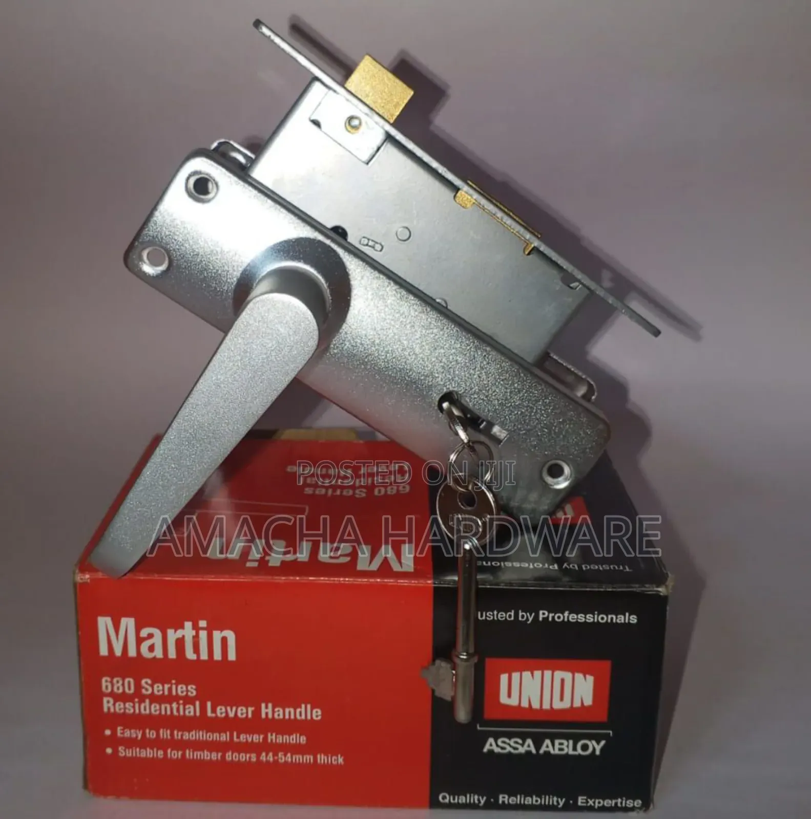 3 Lever Union Lock Ss