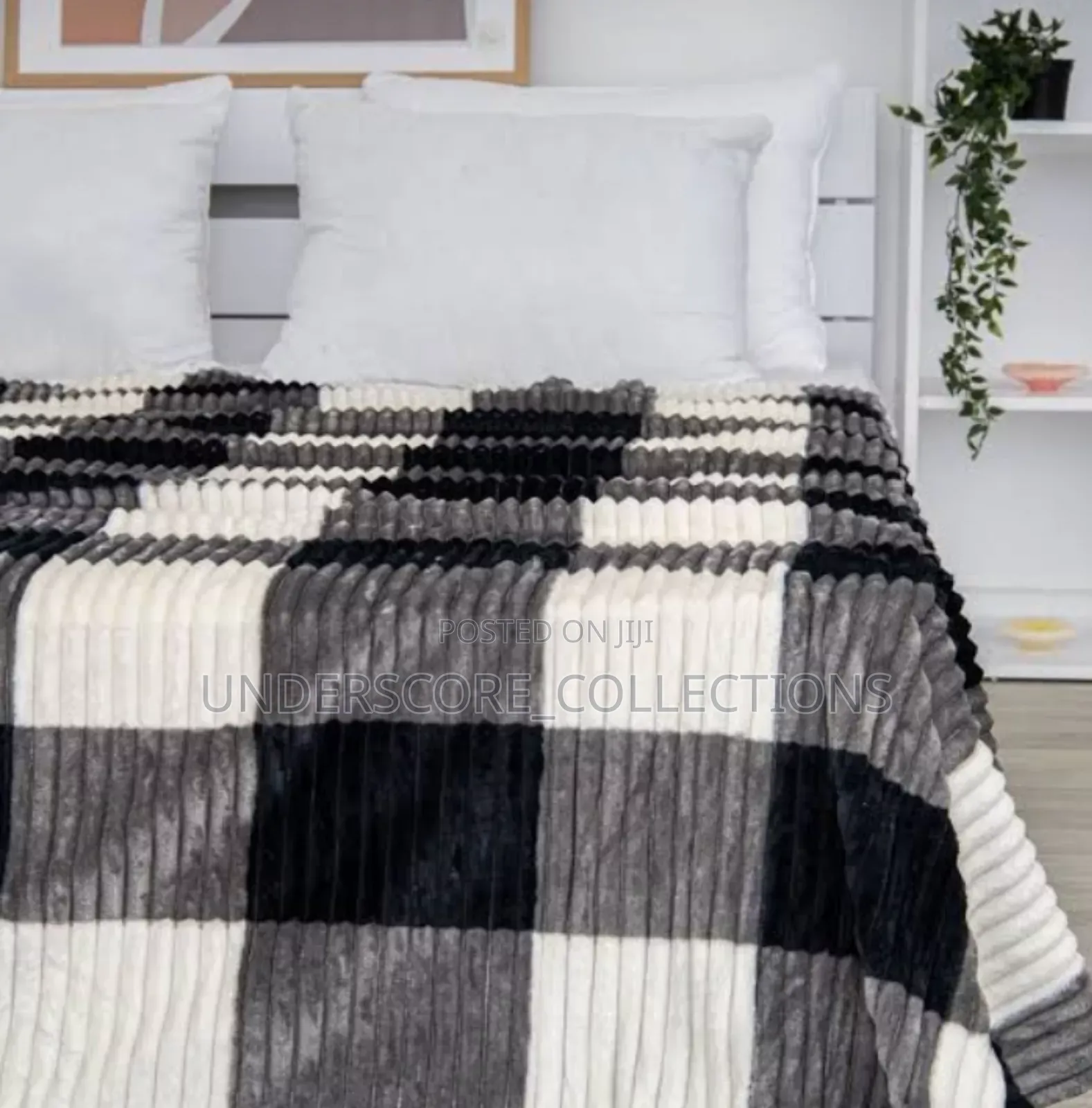 Checked Pattern Throw Blankets