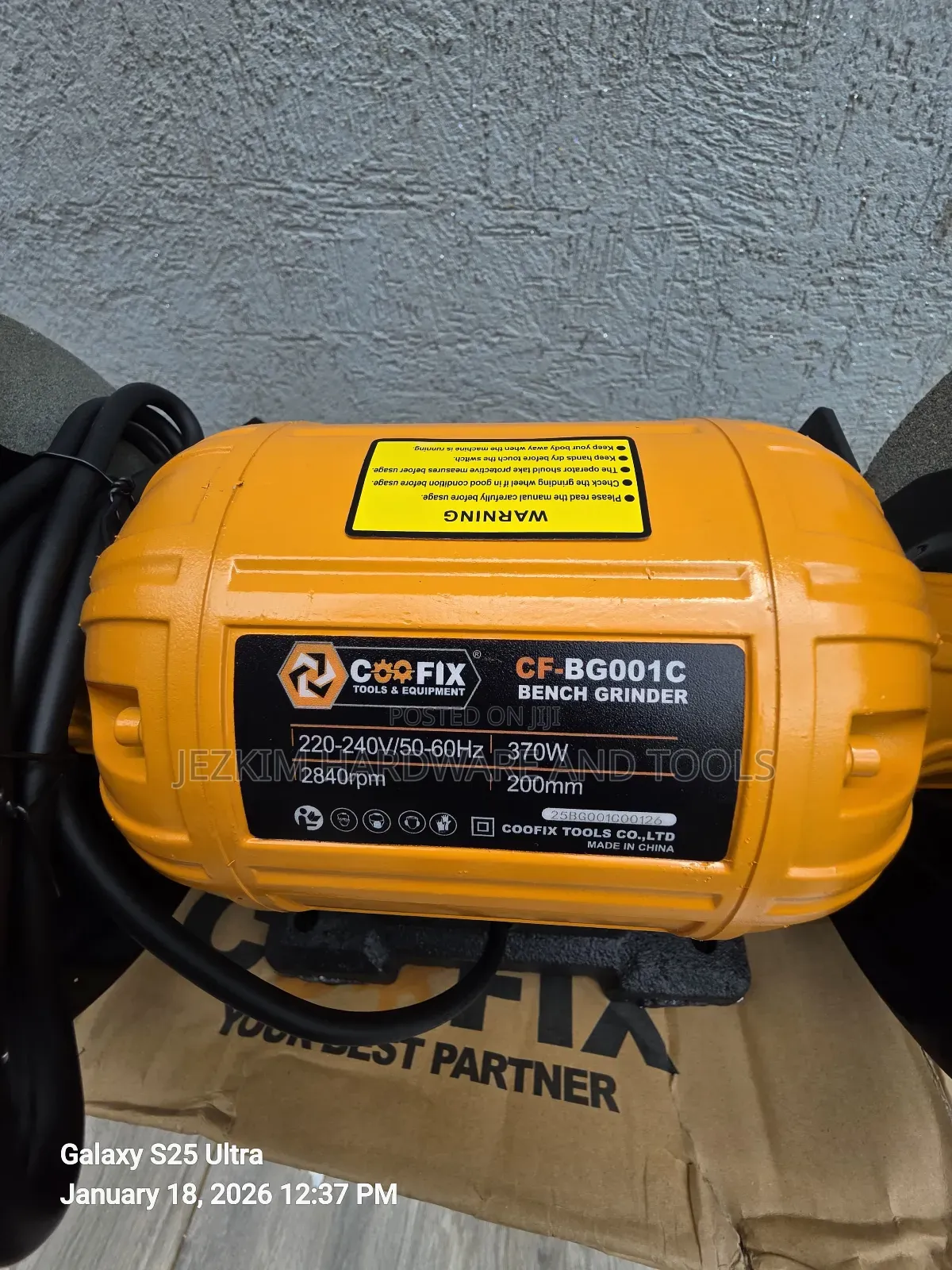 Bench Grinder 8"