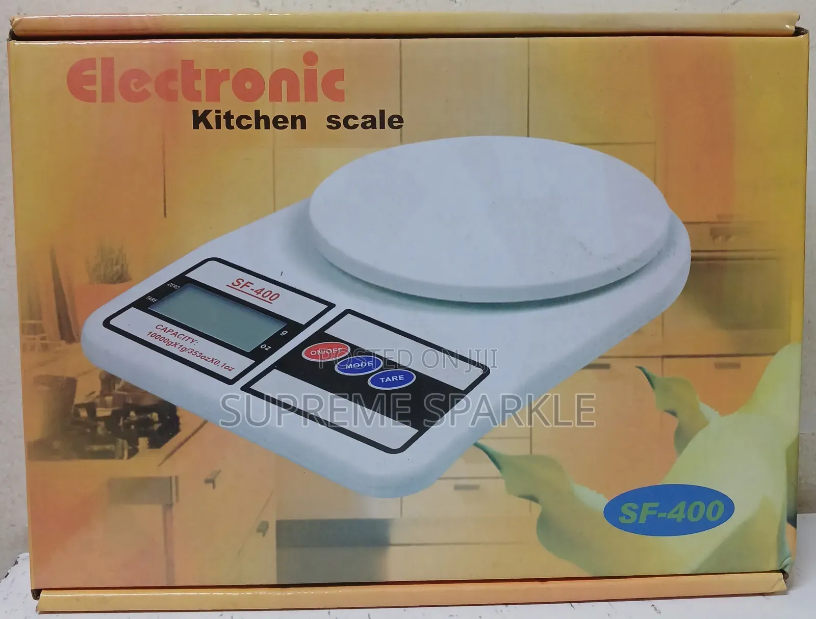 High Precision Electronic Digital Kitchen Scale - 10kg Capacity