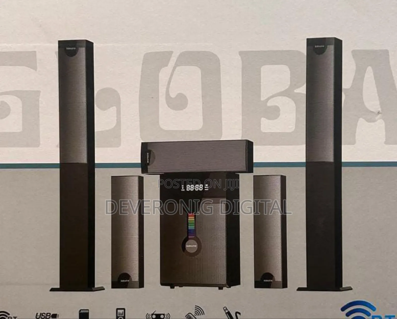 5.1ch Globalstar Multimedia System
Woofer