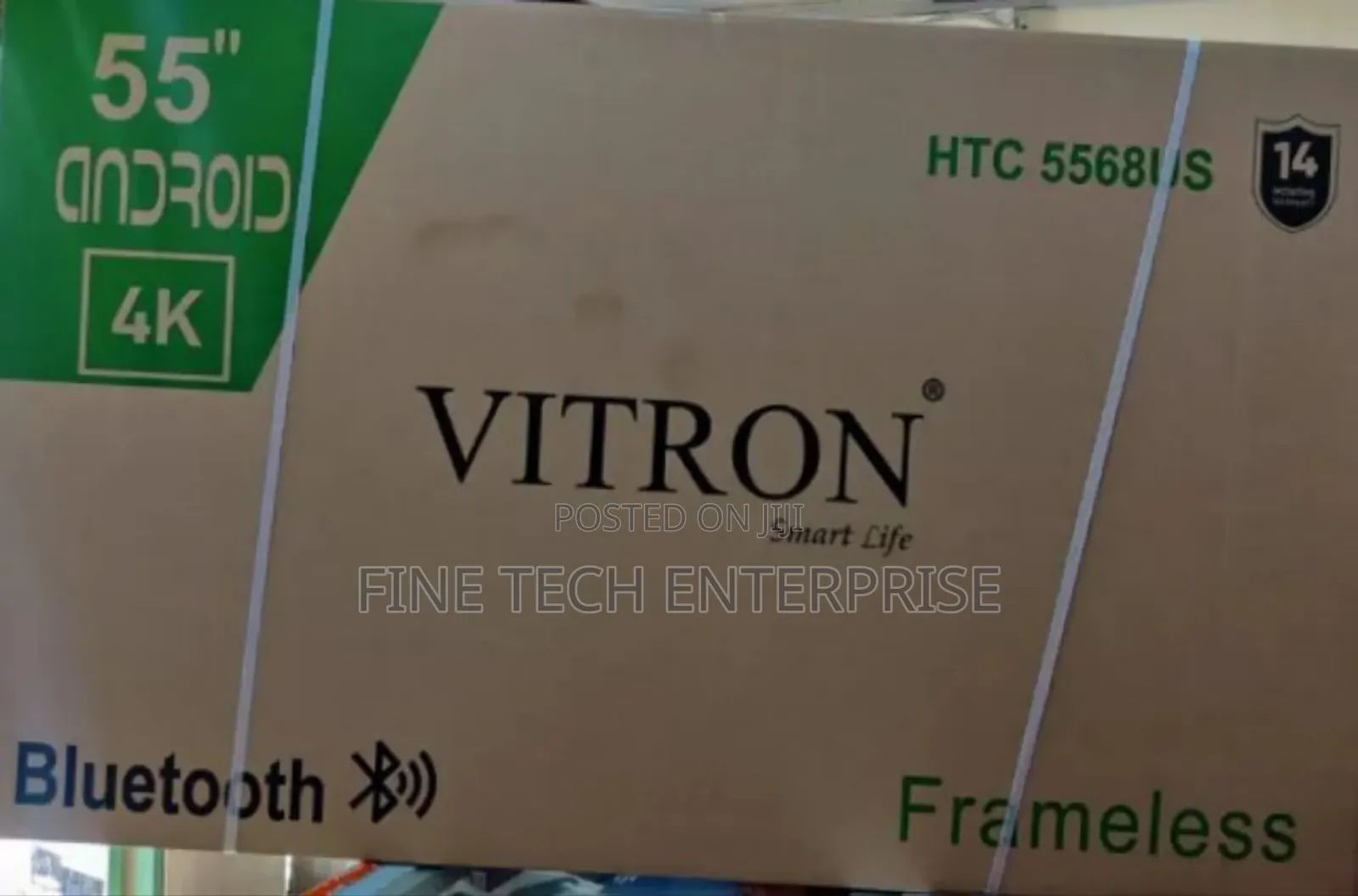 Vitron 55" Smart Android Bt Frameless