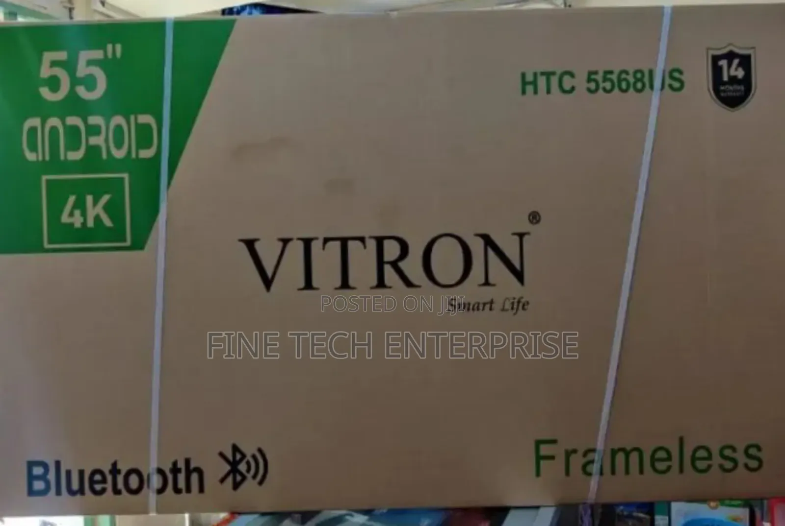 Vitron 55" Smart Android Bt Frameless