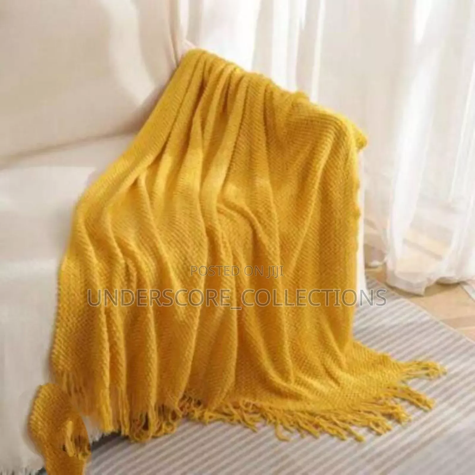 Nordic Knit Throw Blanket