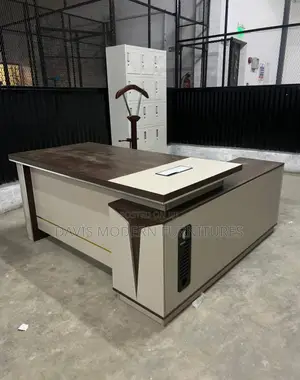 Luxury L-Shaped Executive Desk