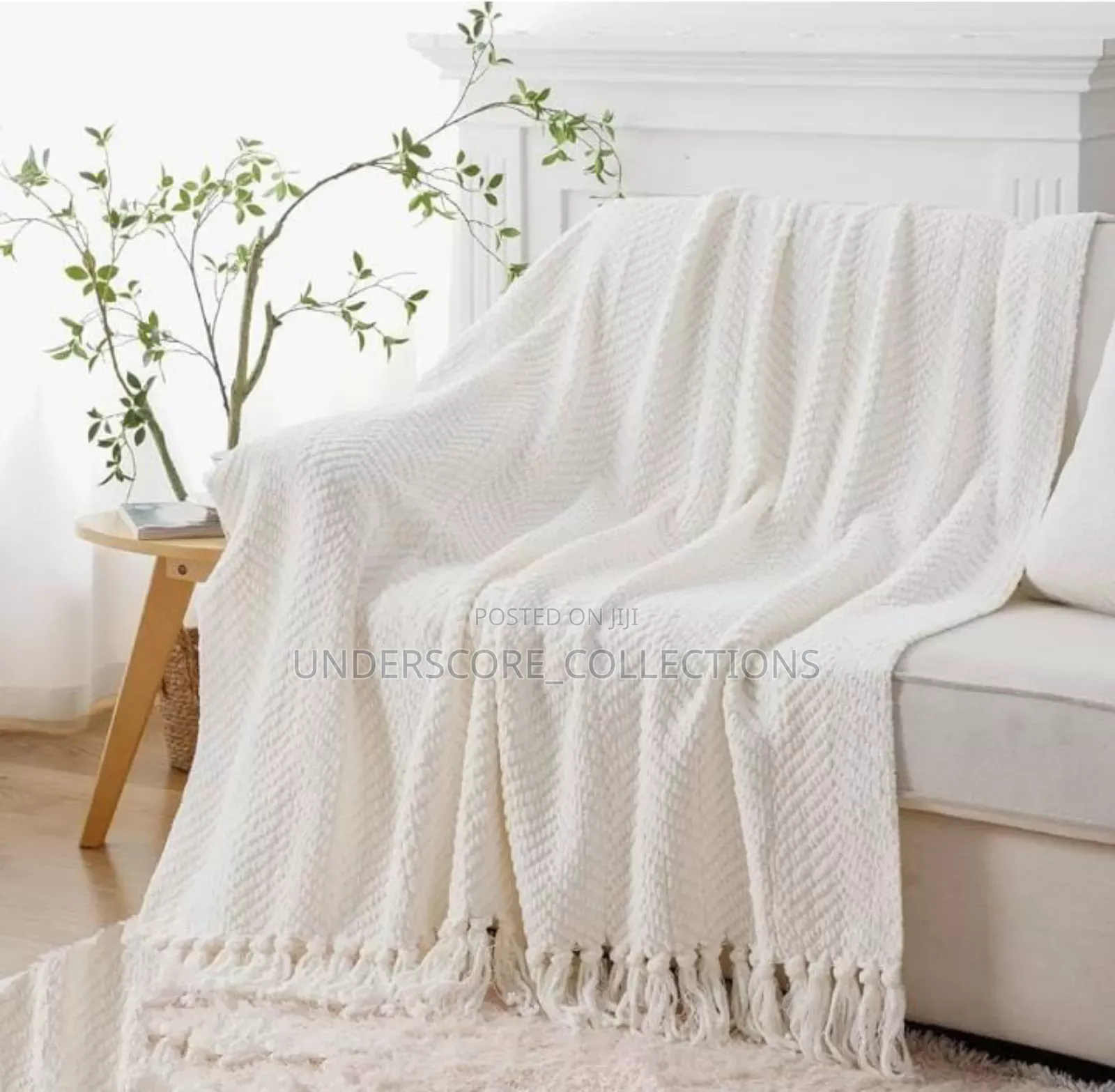 Nordic Knit Throw Blanket