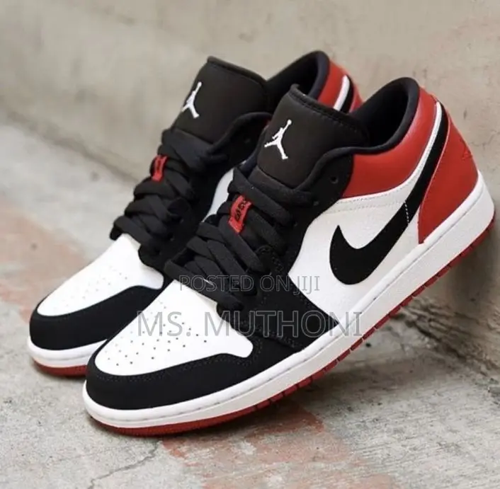 Assorted Jordan 1 Low Black Red / Orange /Panda Size 37-45
