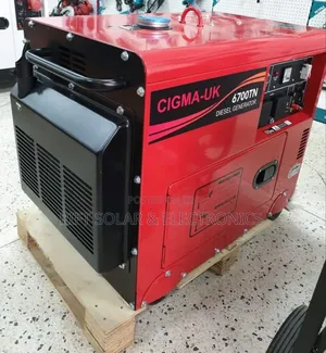 8.5 Kva Cigma Diesel Engine Silent Generator Automatic