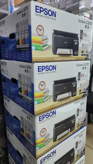Epson L3210 Printer Copy Scan Print, Copy Scan