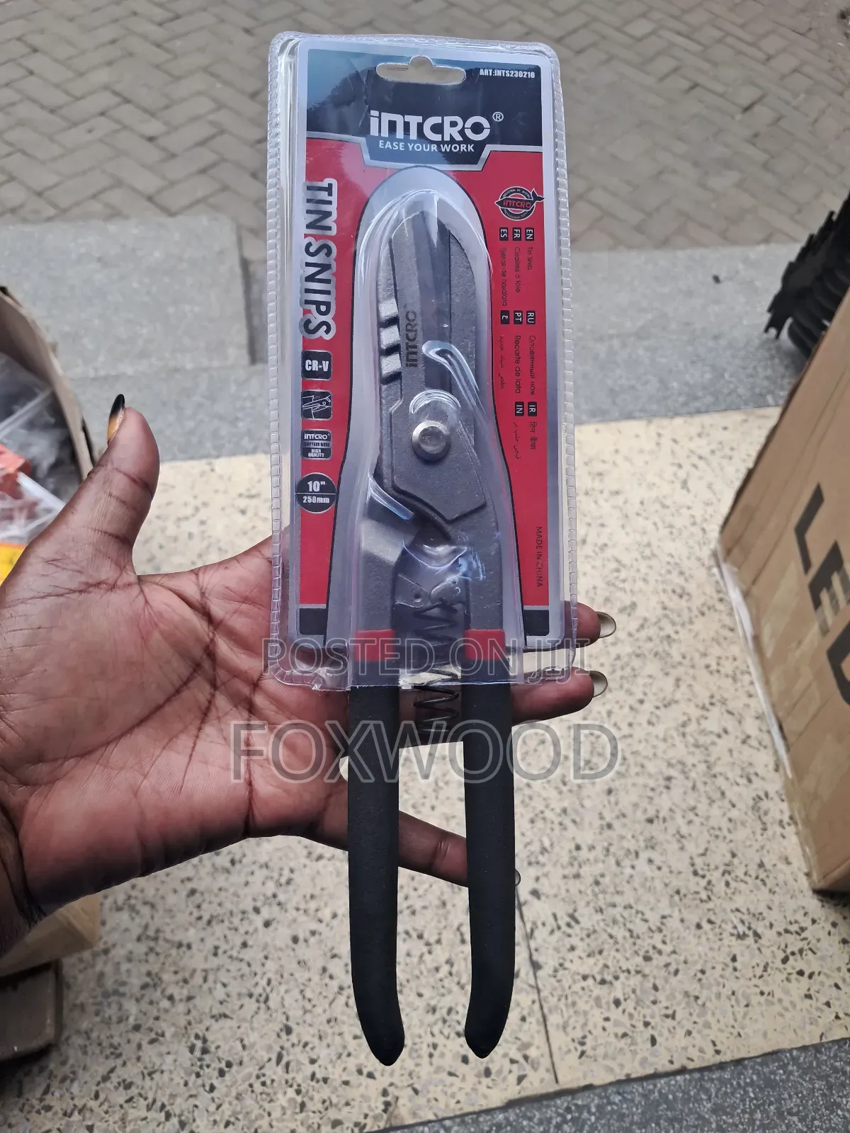 Tin Snip Cutter