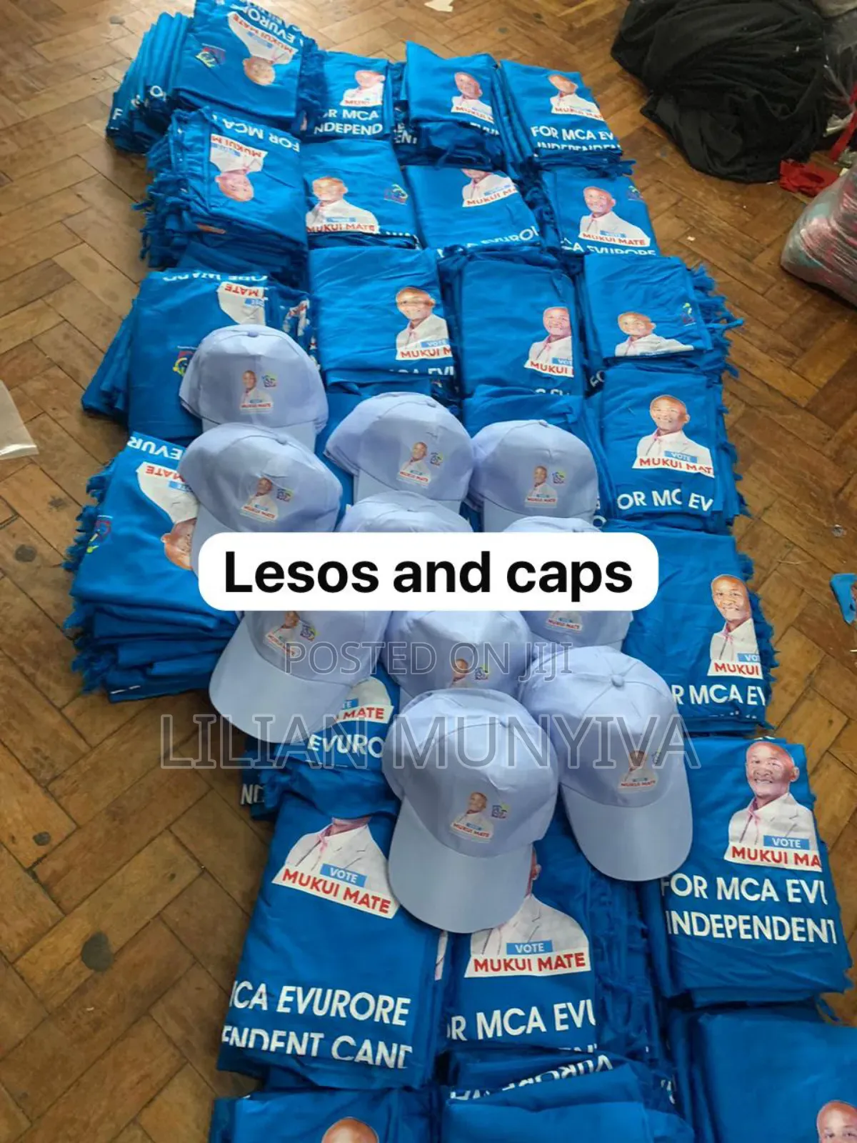 Branded Polyester Caps for Compaign