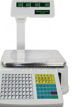 New Weighing Scale With Receipt and Barcode