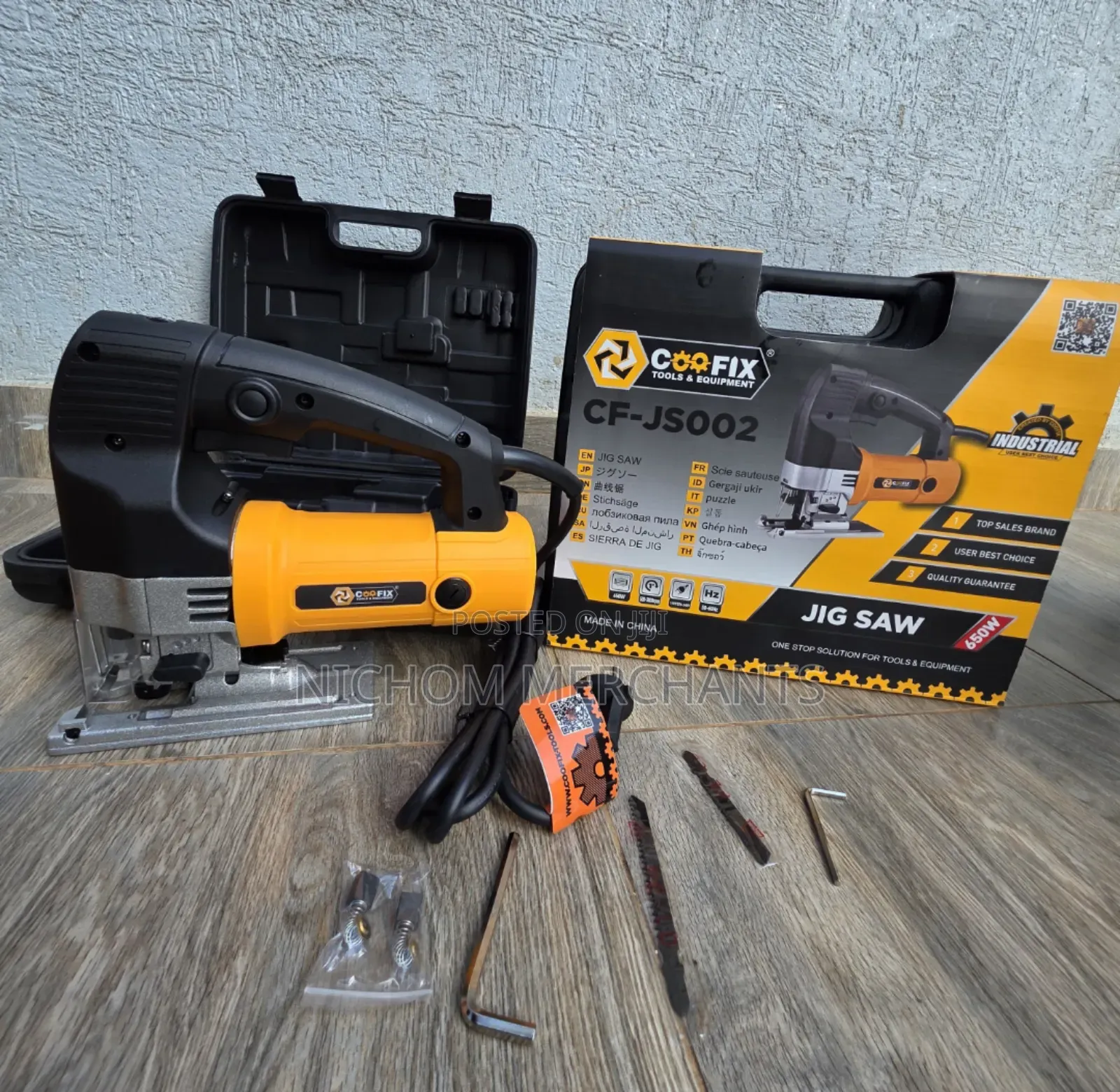 Coofix 650watts Electric Jigsaw