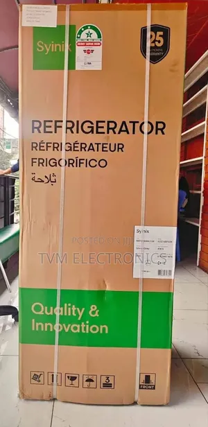 Syinix 138l Double Door Refrigerator