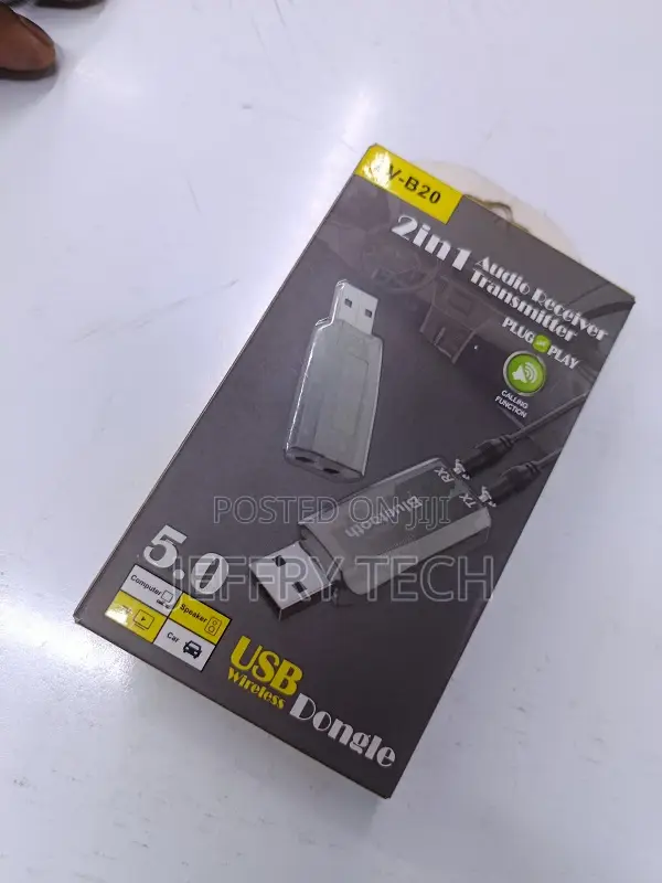 Car Bluetooth Receiver Transmitter V5.0 Mini 3.5mm Aux Usb Audio Adapt