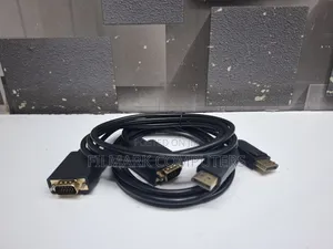 Display Port (Dp) To Vga Cable 1.8m