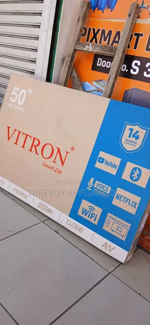 Vitron 50′′ Frameless Uhd Smart Android Tv