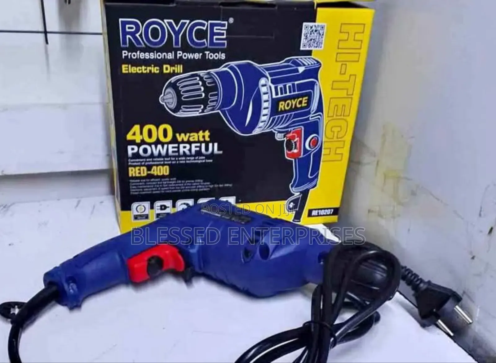 Professional Royce 400 Watts Drill/Royce Drill
