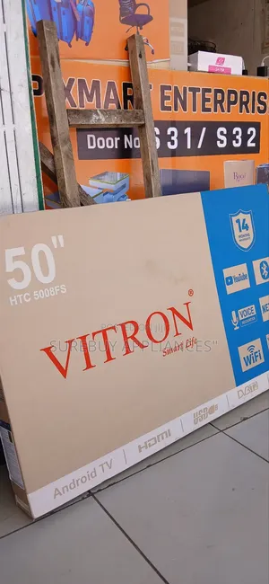 Vitron 50′′ Smart Android Led Tv With Wi-Fi Multiple Connectivity