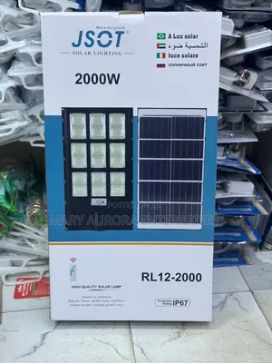 2000 Watts Solar Streetlight