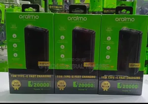 Oraimo Powerbank 20000mah 15w Fast Charging Powerbank