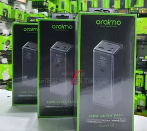 Oraimo Powerjet 130w Laptop and Phone Super Charge Powerbank 27600mah