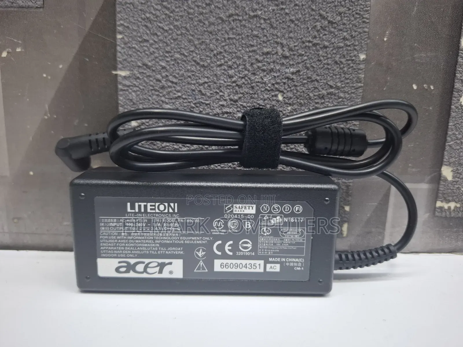 Acer Replacement Charger 19.5v 3.42a Adapter/Charger