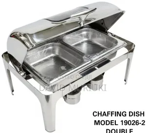 Chaffing Dish, Double Folding Transparent 19026-3