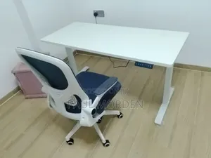 Office Furniture:Electric Desk +Office Mid Chair