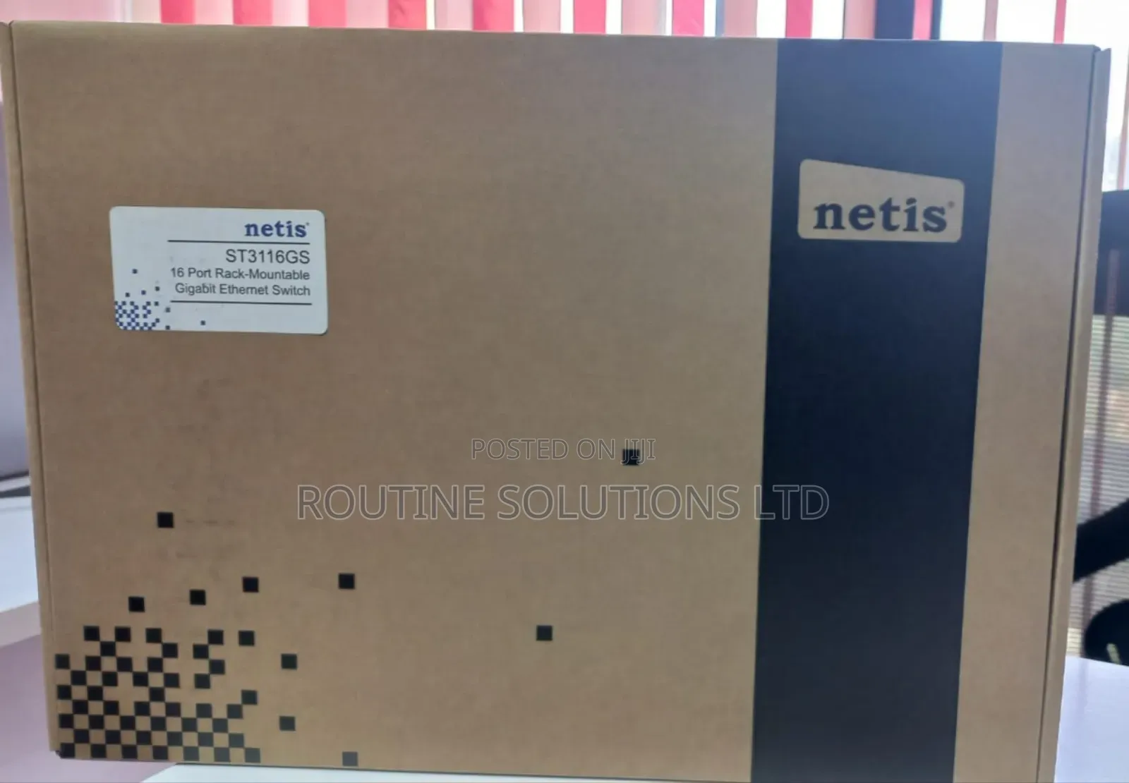Netis 16 Port Rack-Mountable Gigabit Ethernet Switch St3116gs