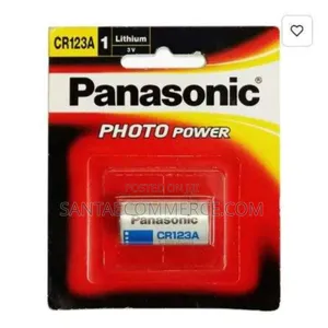 Panasonic Cr123a 3v Lithium Battery.