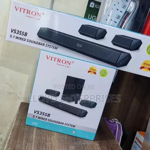 Vitron Sound Bar and Woofer