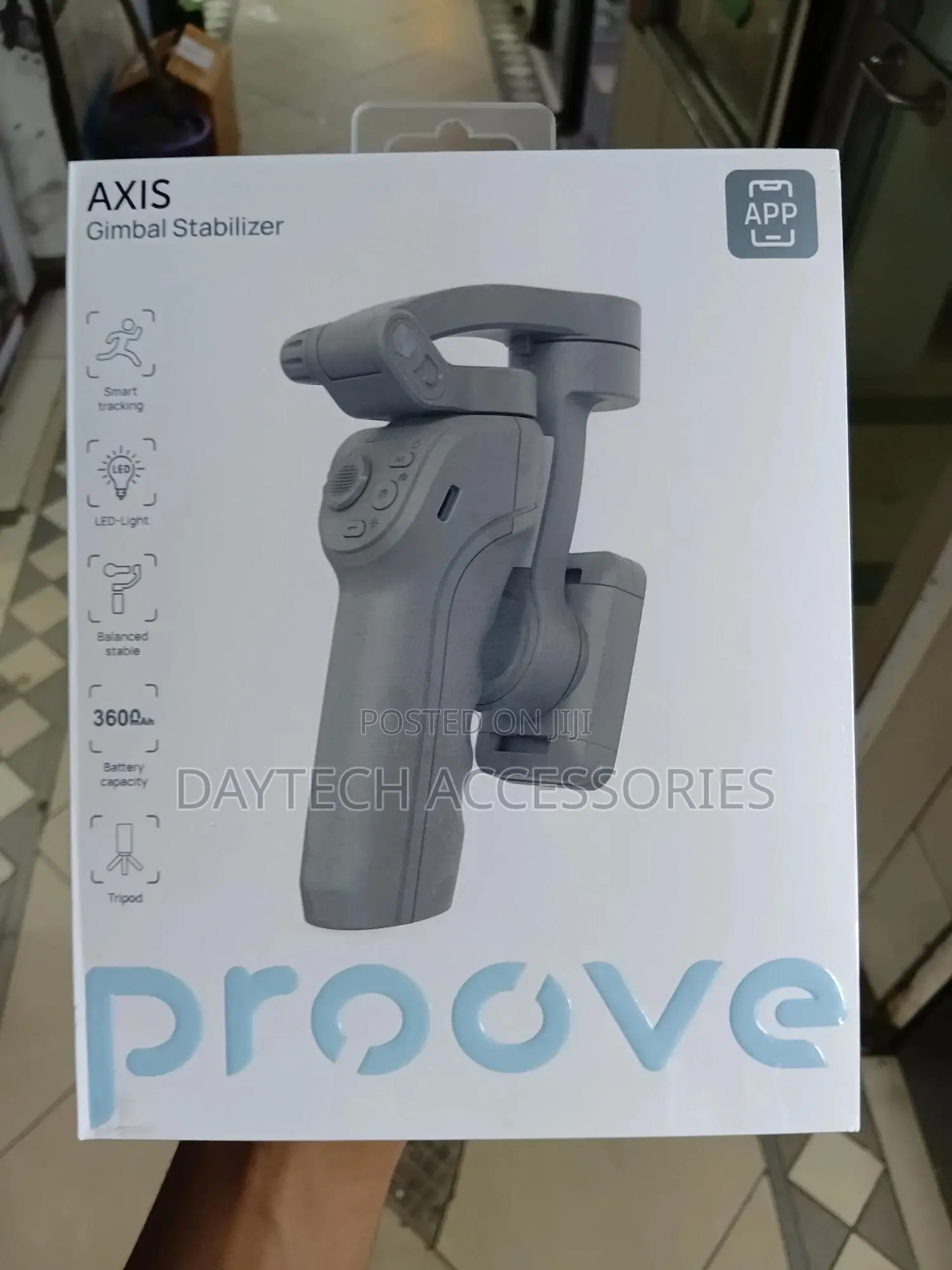 The Proove Axis Gimbal Stabilizer.