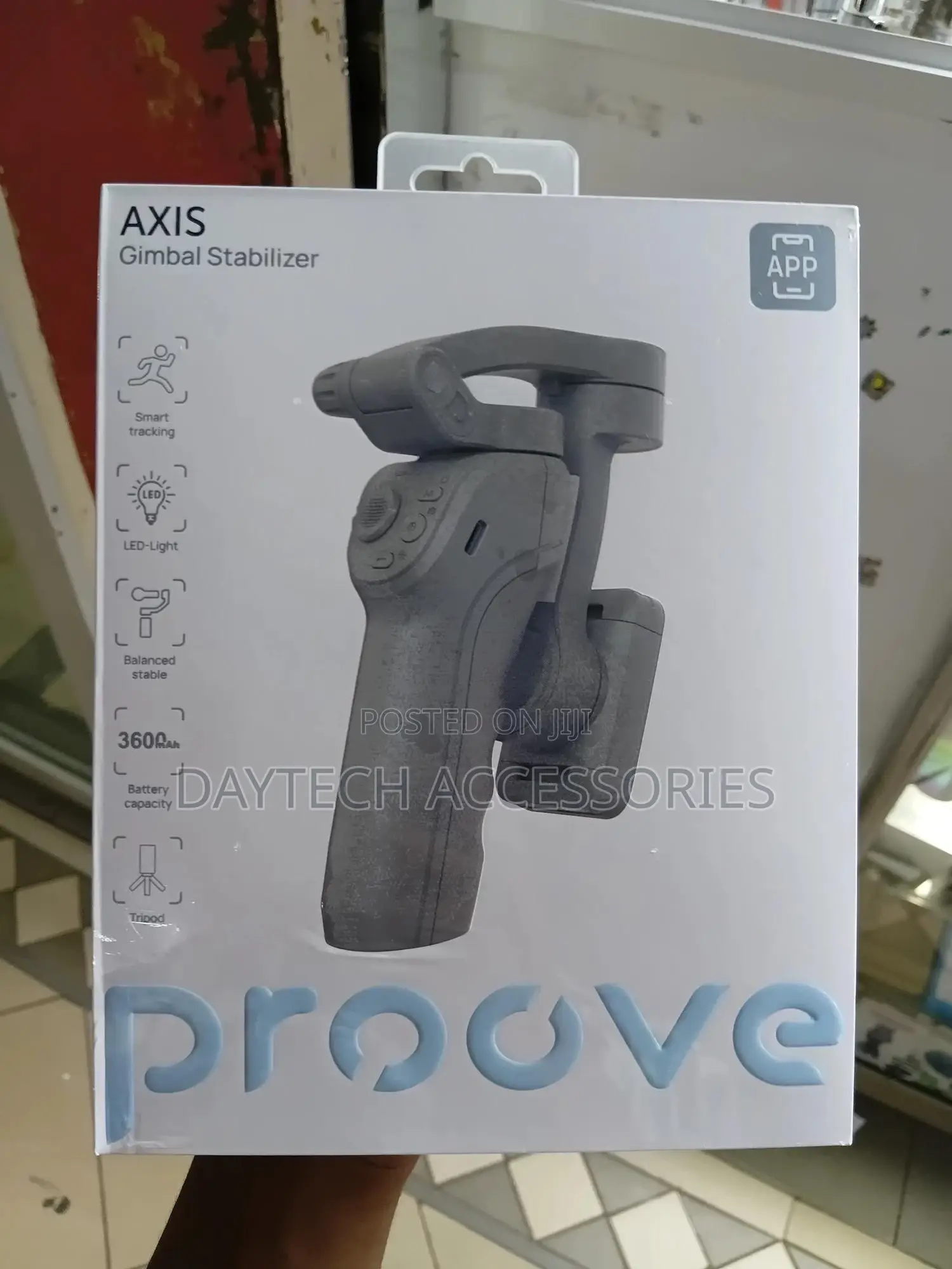 The Proove Axis Gimbal Stabilizer.