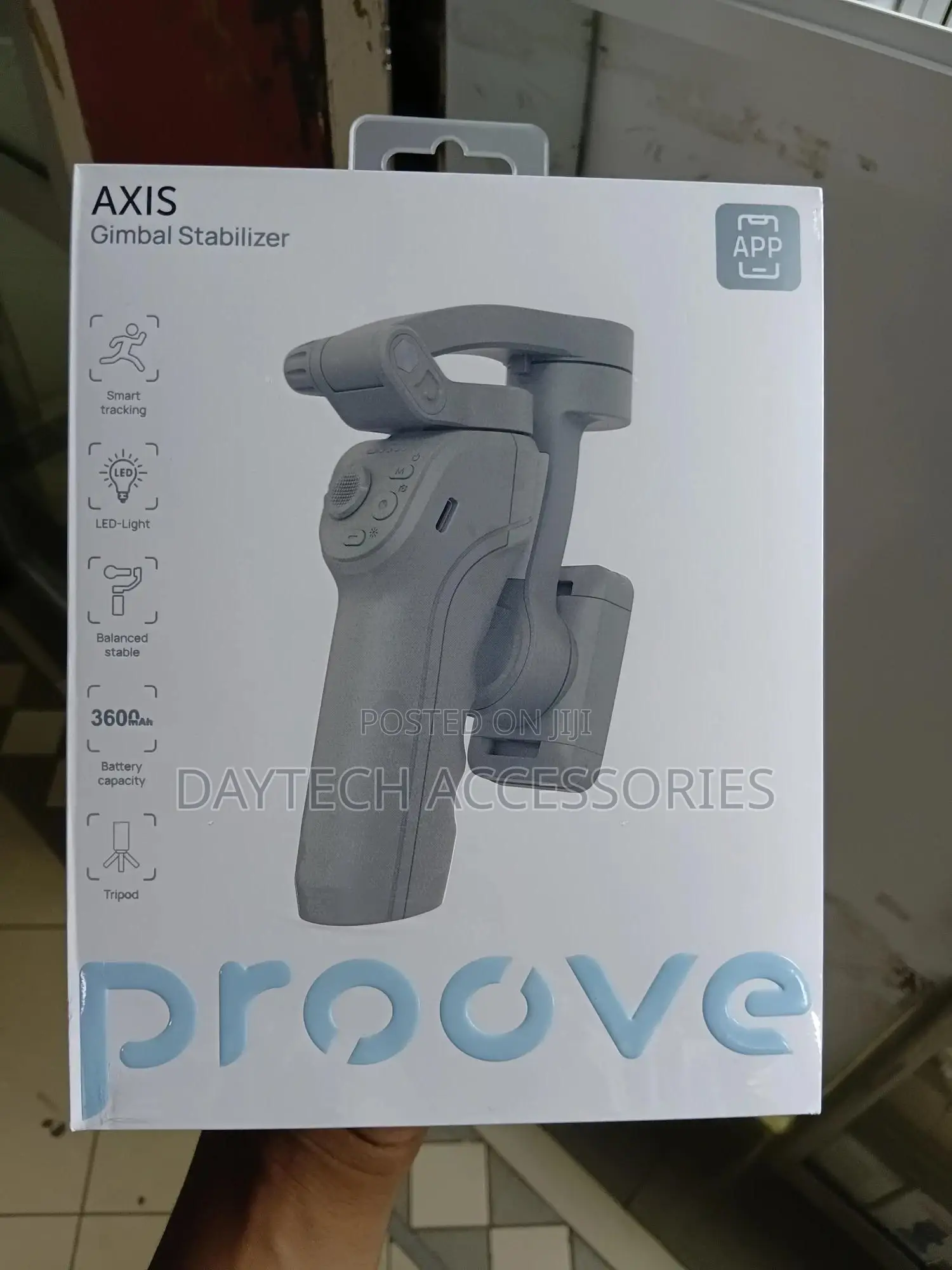 The Proove Axis Gimbal Stabilizer.