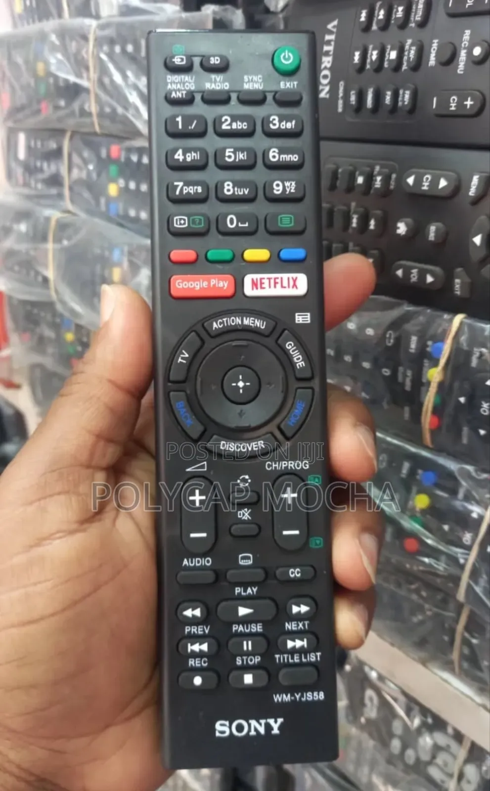Sony Tv Remote Control