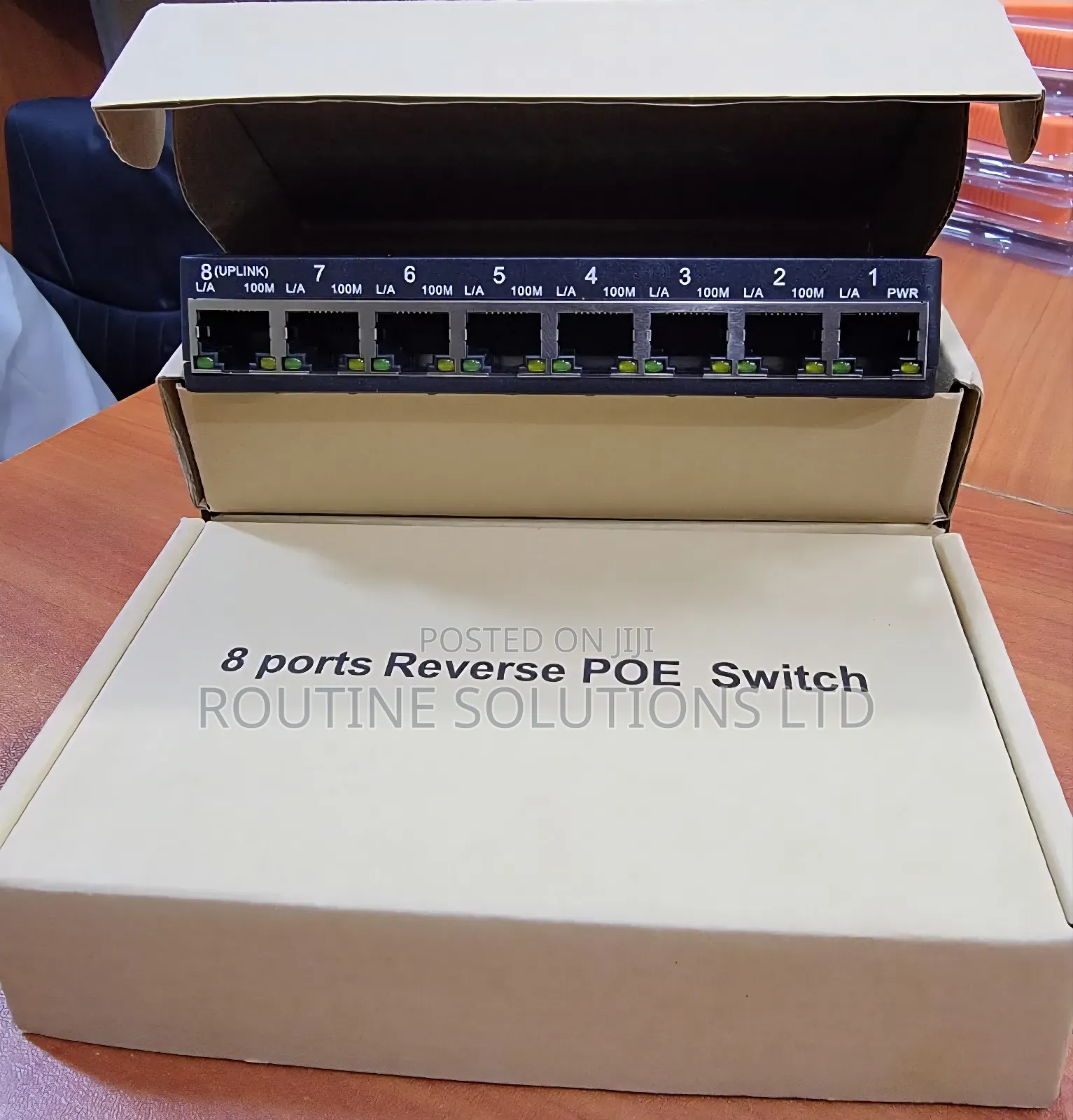 8-Port Reverse Poe Switch
