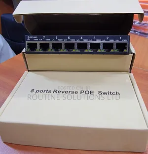 8-Port Reverse Poe Switch
