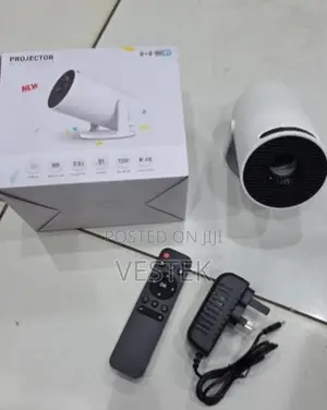 Hy300 Pro Android Projector With Inbuilt Speaker for Home Theater