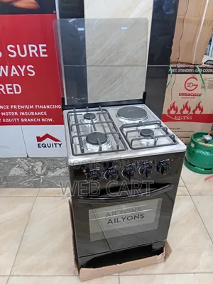 Ailyons 50×55 Four Burner (3+1) Gas Cooker