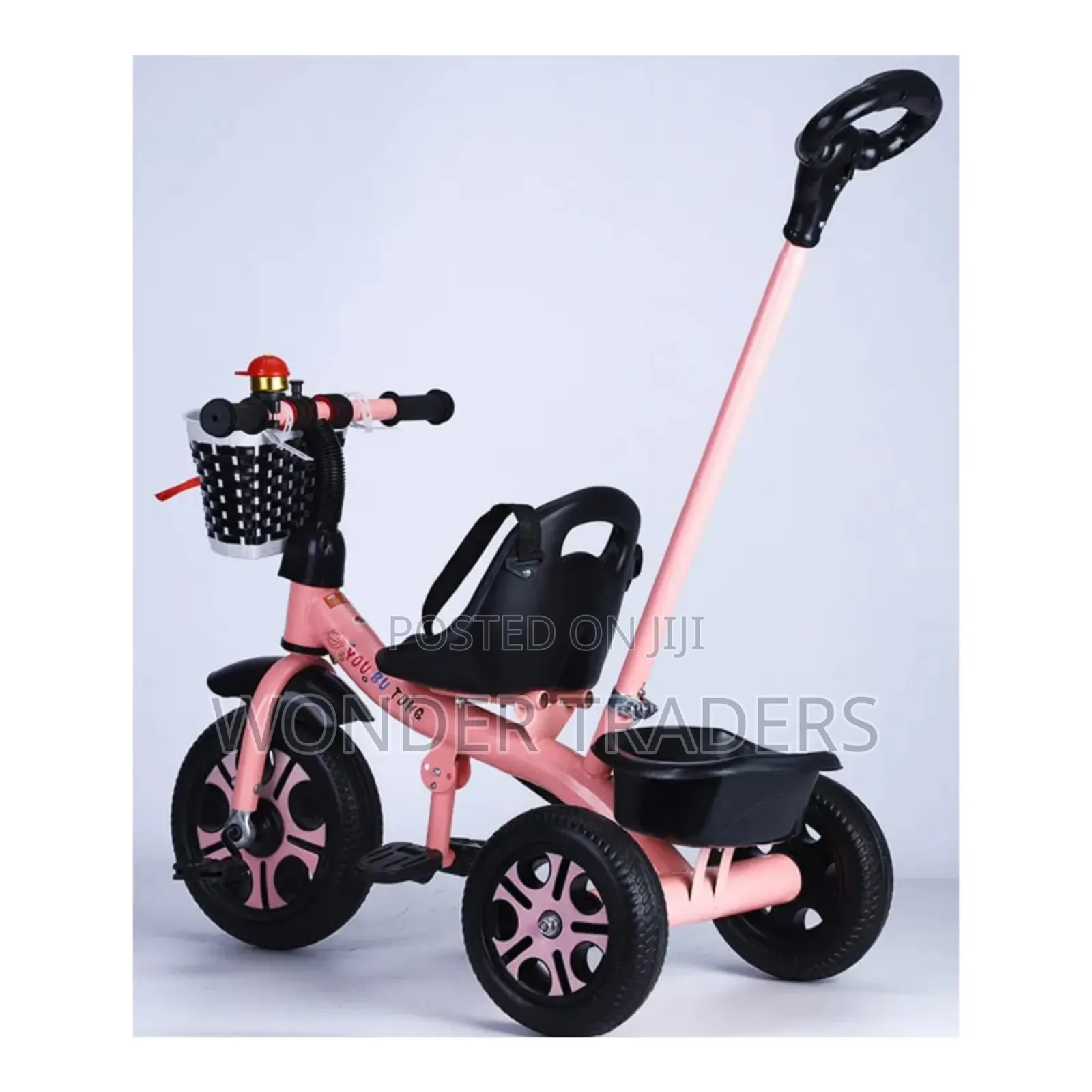 *Kids Tricycle With Push Handle*