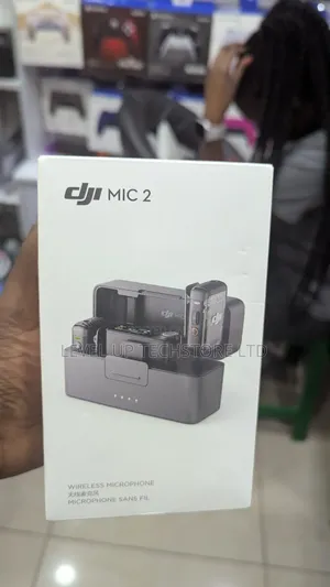 Dji Mic 2 (2 Tx + 1 Rx + Charging Case), Wireless Lavalier Microphone