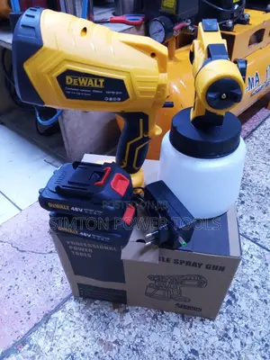 Powerful Dewalt Cordless Spray Gun