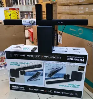 Hisense Ax5100q 5.Ch Soundbar System Woofer 580watts