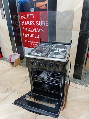 Ailyons 50×55 3+1 Gas Cooker Stainless Steel