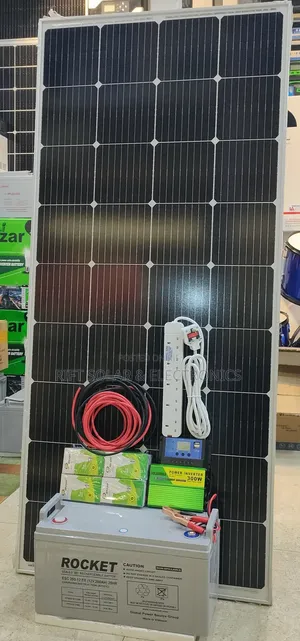 Home 300w Solar Solution 4( 32" Tv, Music,8lights,Wifi Phone Charging)