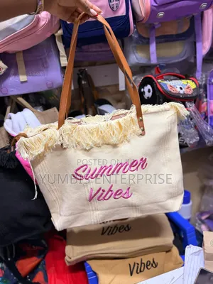 Of White Summer Vibes Bags