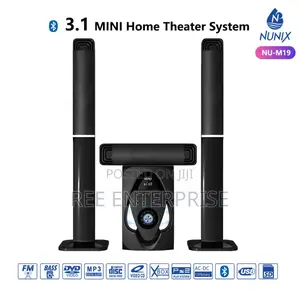 *Nunix 3.1ch Nu- M19* Home Theater Speaker System