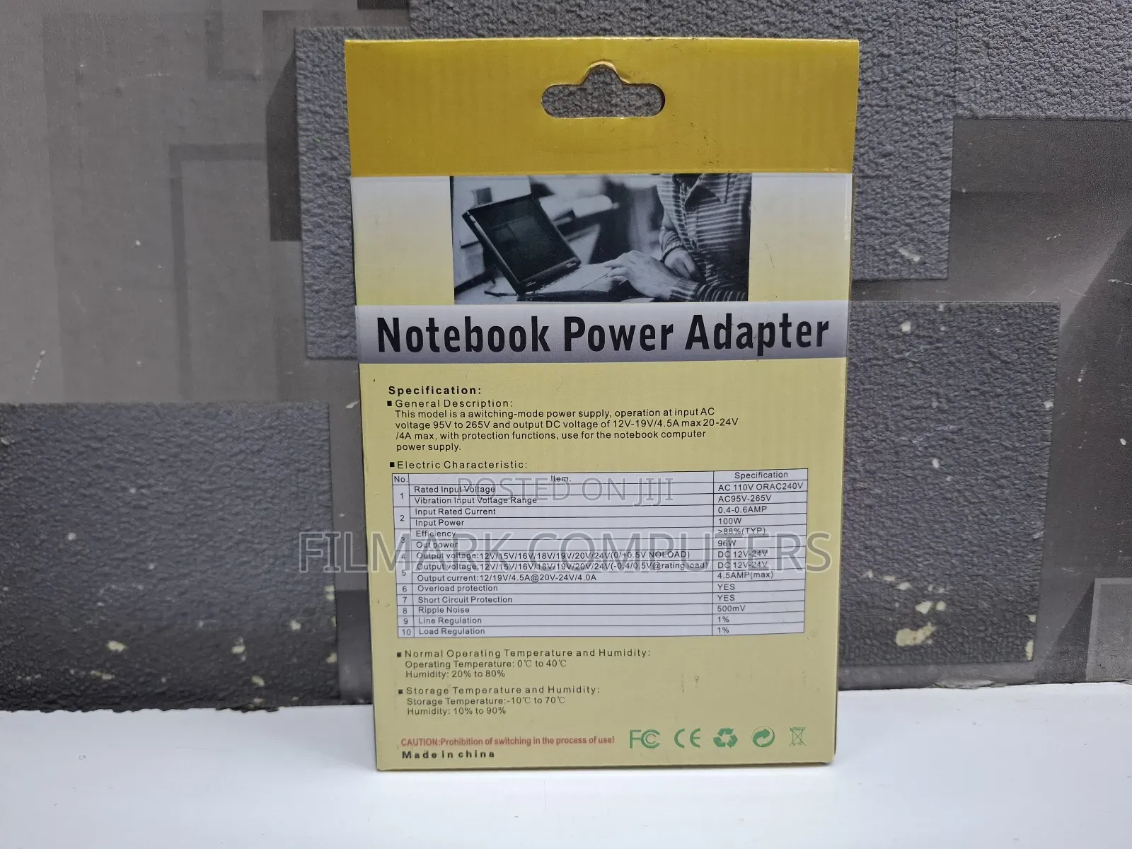 12v -24v Universal Notebook 12v -24v Power Adapter With 8 Tips
